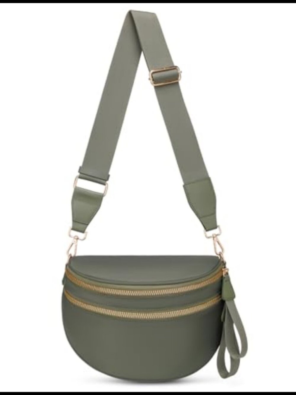 Nylon Crossbody Bum Bag Women Spacious Checkered Travel Fanny Pack
